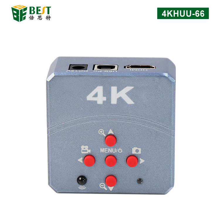 BST-4KHUU-66 高清顯微鏡攝像機 4K高清視頻顯微鏡工業相機高清攝像頭 CS接口三目體視顯微鏡 主板珠寶芯片金屬檢測維修