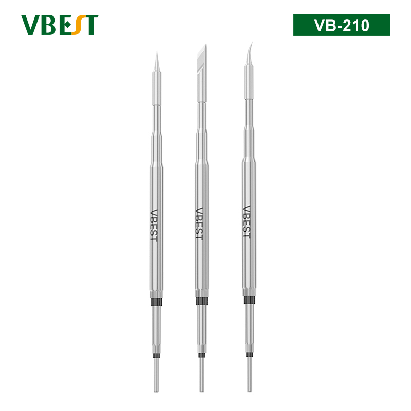 VB-210系列通用烙鐵頭 210/C210焊臺通用烙鐵頭發熱芯刀頭 一體焊筆芯210-I/IS/SK咀